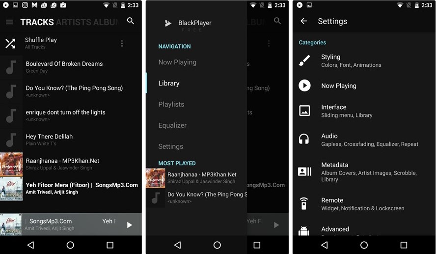 приложение на Android для музыки