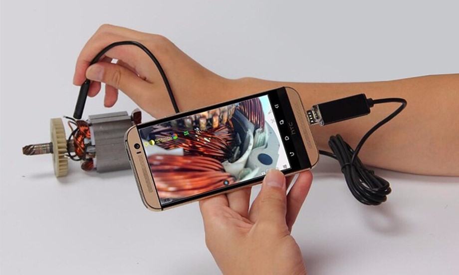 подключение эндоскопа к смартфону на Android